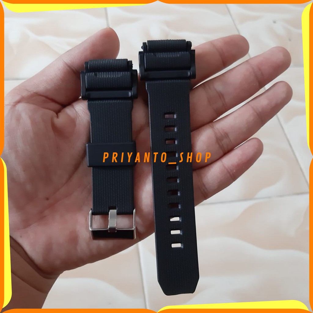 Strap Tali Jam Tangan Rubber Casio GSHOCK GD-400 GD400 GD 400 Hitam