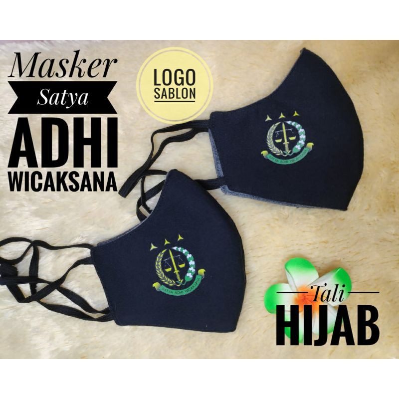 Masker logo Kejaksaan 3Ply