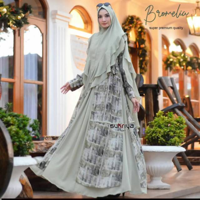 SALE Bromelia Syar'i by Sukriya Original