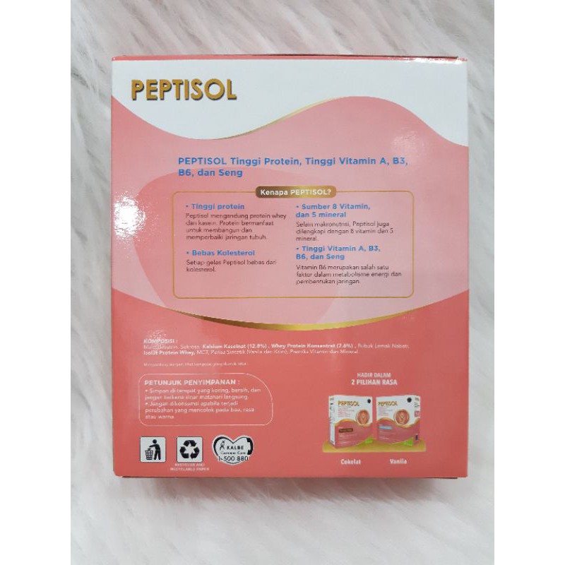 Peptisol Vanila/Coklat 189 gram