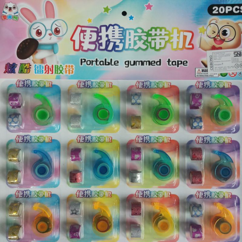 

selotip anak 1set