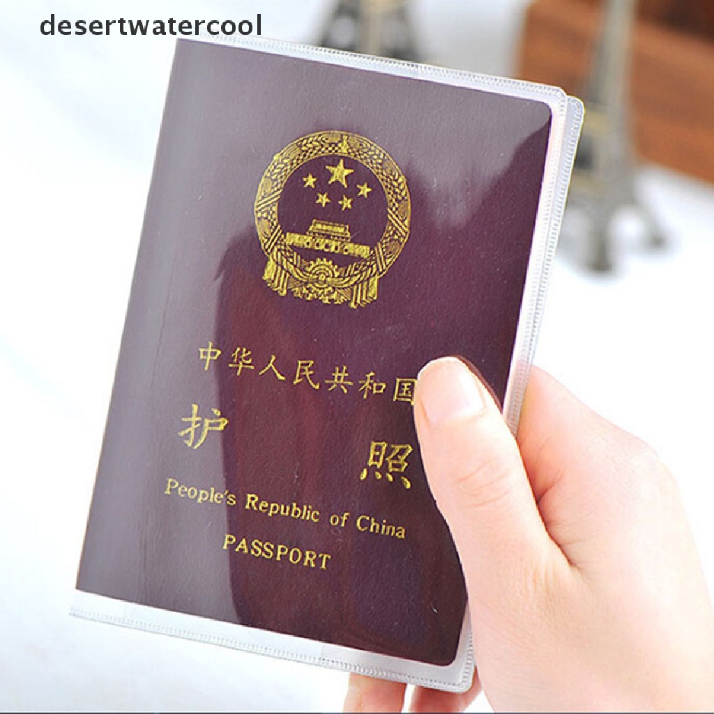 Deid Cover Pelindung Paspor Transparan Untuk Travel