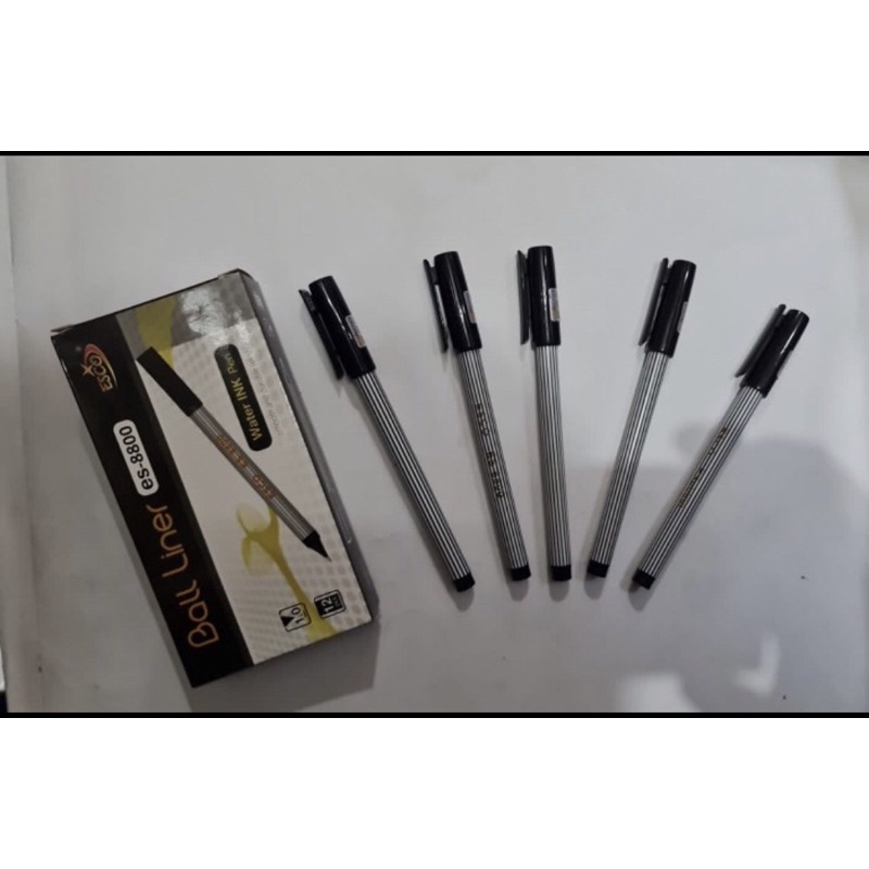 

PULPEN BALL LINER ESCO ES-8800 HITAM