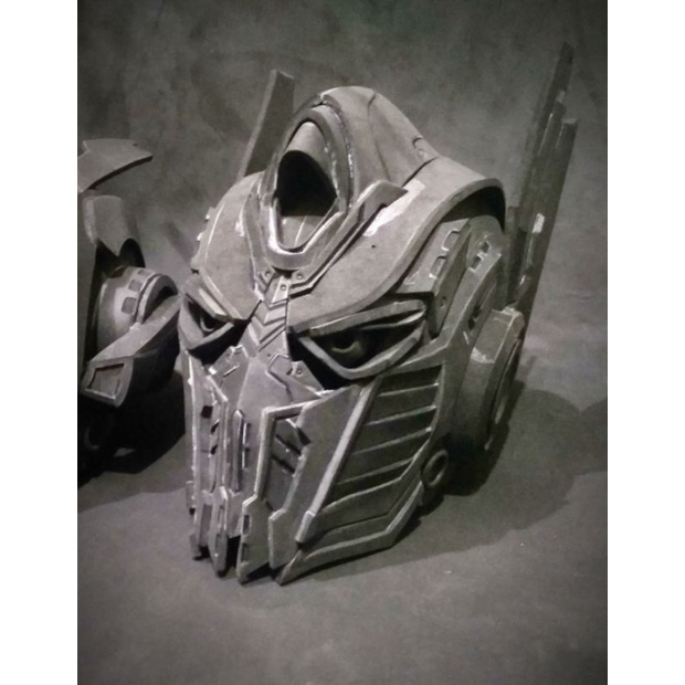 Helm Optimus Prime AOE belum cat/mentahan/polosan