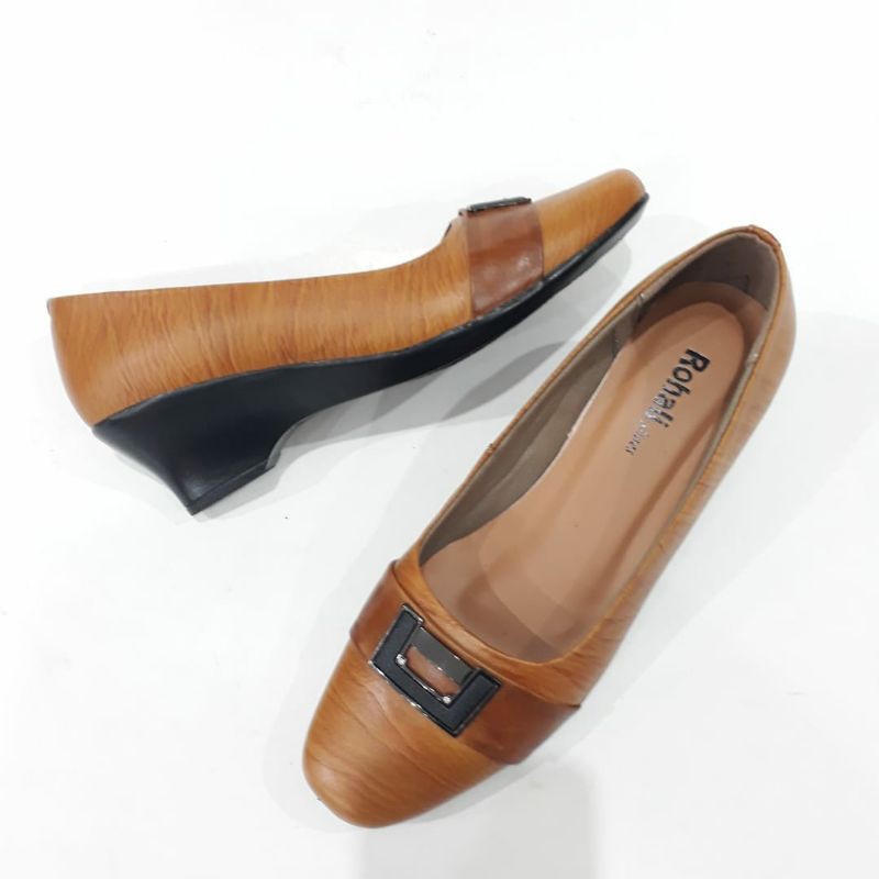 Sepatu Pantofel Formal Wanit 100% Full Kulit Asli &amp; Berkualitas