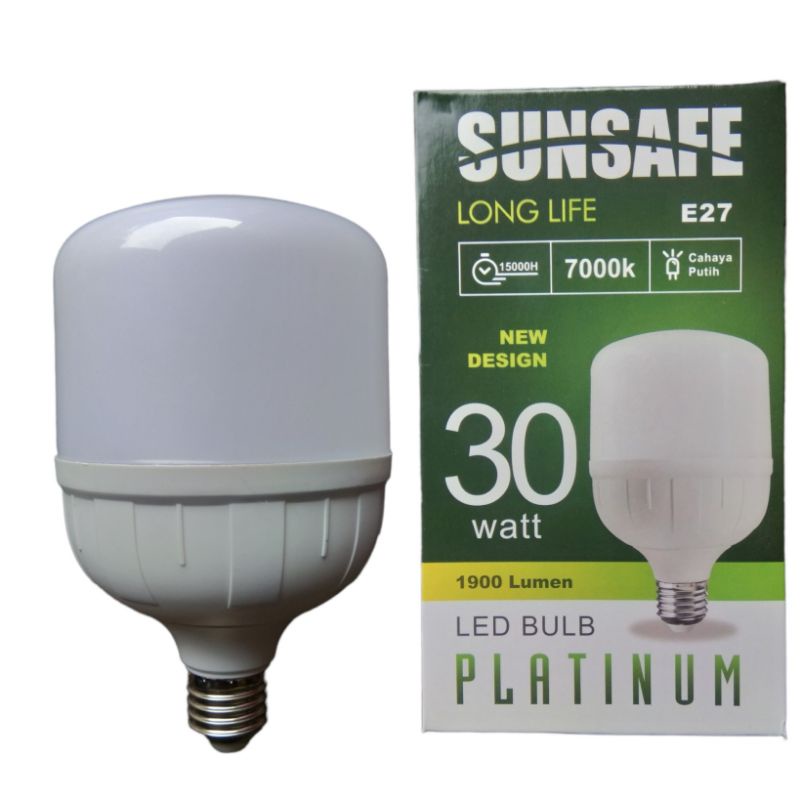 Lampu Led Sunsafe platinum 30 watt