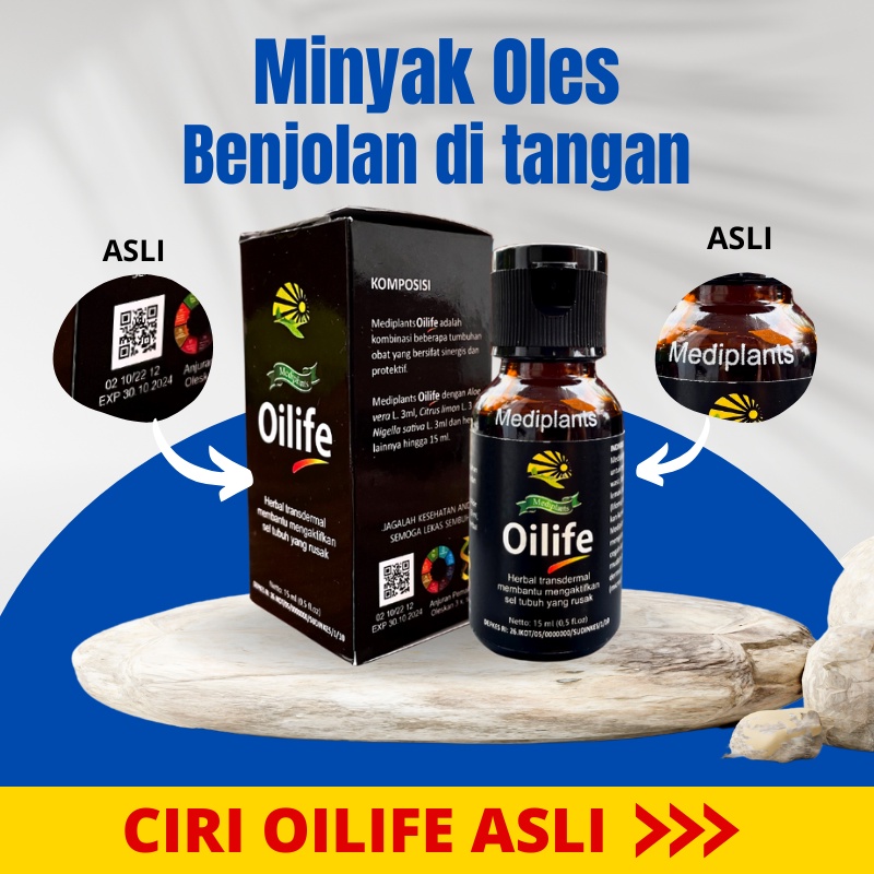 OILIFE Obat Benjolan di Tangan / Herbal Benjolan di Tangan