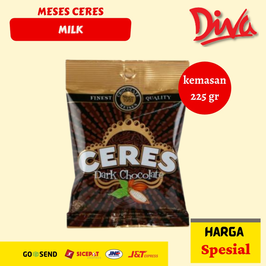 

[75gr] Meses Ceres Dark Coklat - Ceres Dark Choco