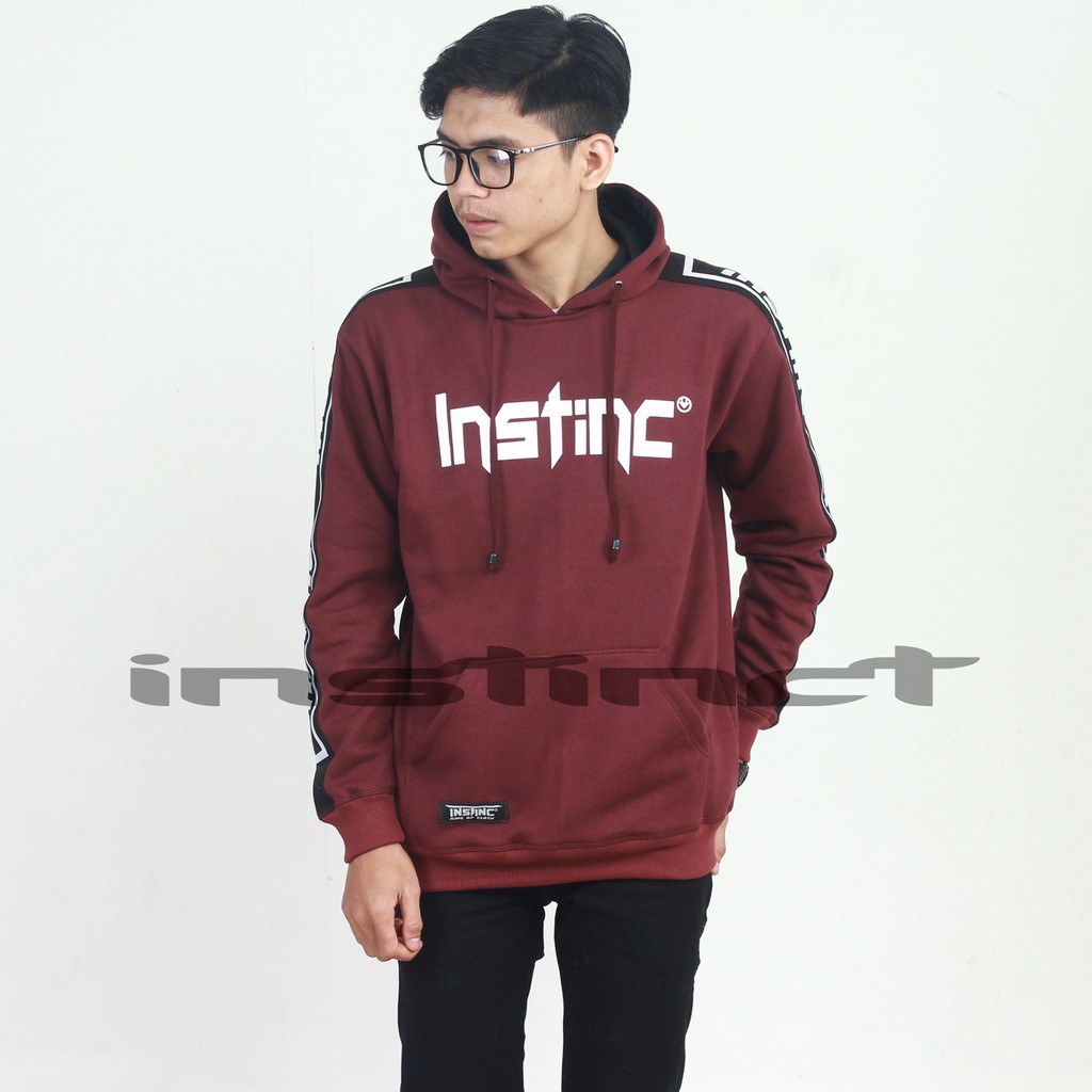 INSTINCT SWEATER HOODIE | JAKET PRIA ORIGINAL