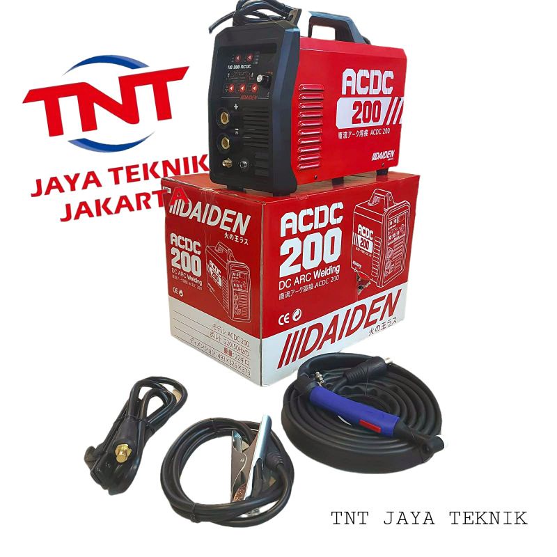MESIN LAS ARGON TIG DAIDEN 200 AC DC TRAFO LAS DAIDEN TIG 200 ACDC