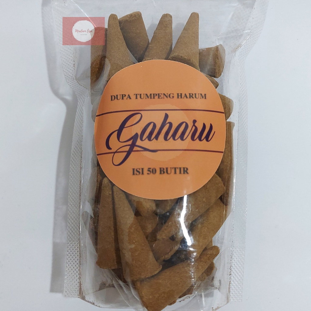 ORIGINAL Gaharu ASLI 50PCS Buhur Menyan Kerucut Wangi Halus AROMATERAPI INCENSE CONE