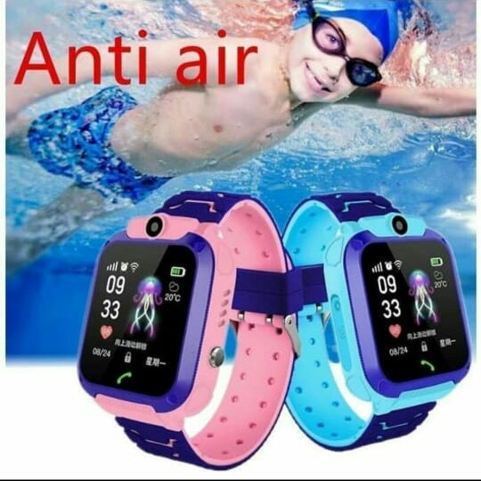 Jam Tangan Anak Sport Cewek Perempuan Anti Air Cowok Laki DG184 Jam Tangan Anak Smartwatch Imoo Gps