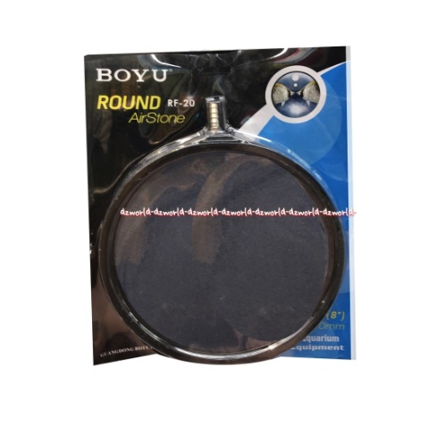 Boyu Round Airstone RF-20 Saringan Aquarium Boyu Akuarium 20x2.7cm 20mm Boyyu Saringan Bulat Untuk Akuarium