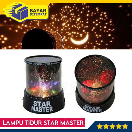 Star Master Lampu  Tidur  Proyektor  TANPA MUSIK  Shopee 