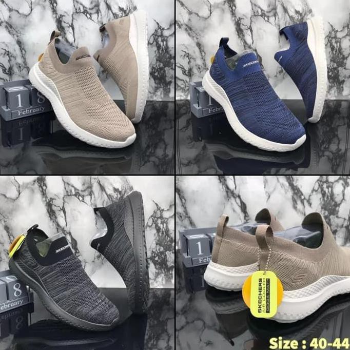 Skechers / Skechers Original / Sepatu Pria / Skechers Matera Graftel - - Hitam full, 40