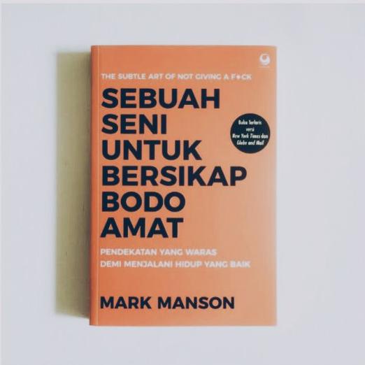 

buku,seni hidup minimalis dan sebuah seni untuk bersikap bodo amat - Best Seller