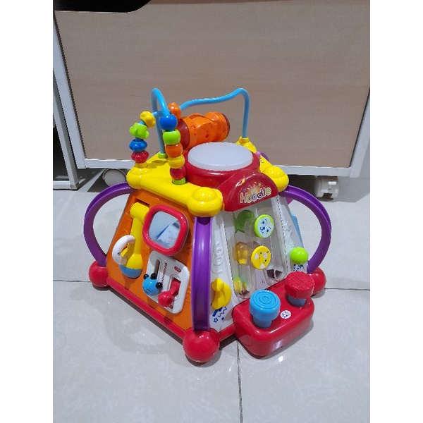 preloved mainan huile busy box