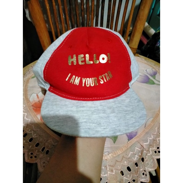 Preloved Like New Topi Bayi H&M Baby Hello Star Preloved Bucket Hat HnM Baby Preloved H&M Kids Hat P