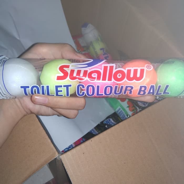 Swallow Toilet Color Ball / Kamper Toilet / Kamper Swallow - Swallow Murah
