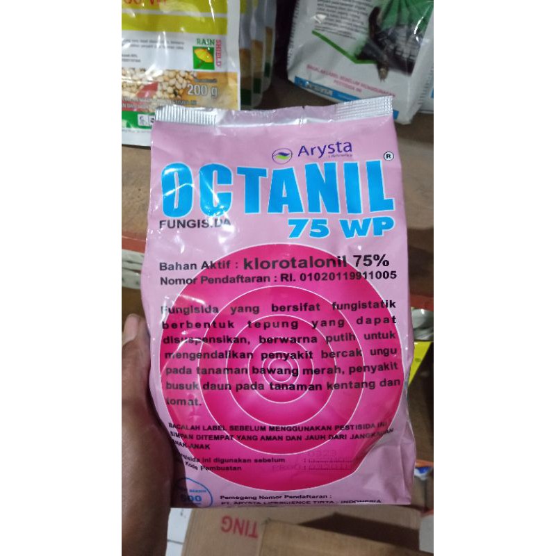 FUNGISIDA OCTANIL 75 WP 500 gram