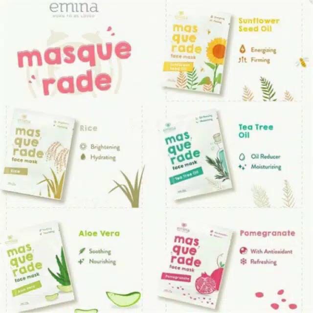 Emina Masquerade Face Mask | Masker Wajah