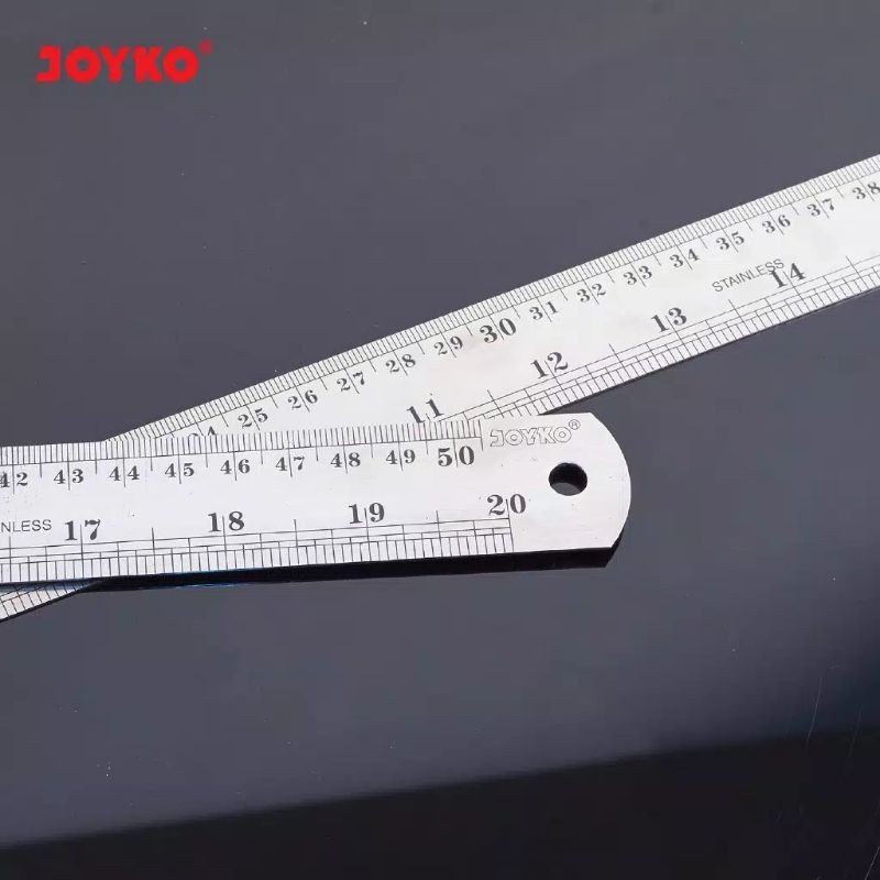 

Penggaris Besi RL-ST50 Joyko Stainless Steel Ruler