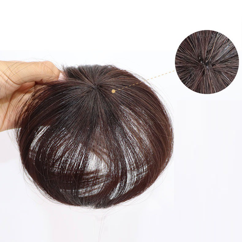 RSW TOUPEE / PENUTUP BOTAK CEWEK PRIA COWOK 003 RAMBUT MANUSIA ASLI / REAL HUMAN HAIR 15CM 20CM 25CM