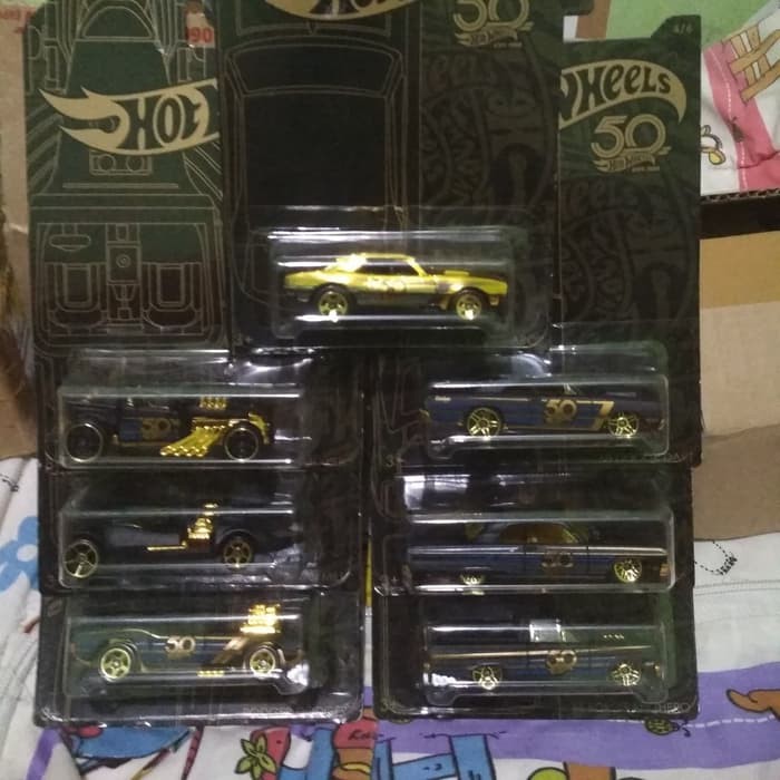 Jual Paket 50th Anniversary Hotwheels 