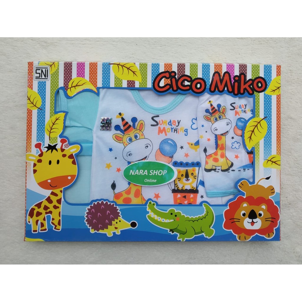 BABY SET CICO MIKO | GIFT SET KADO BAYI LAHIRAN | CICO MIKO LAHIRAN