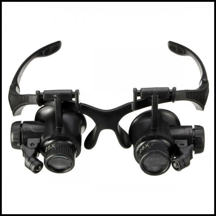 

Caramel | Magnifier Spectacles Glasses 10X-15X-20X-25X With Led Lamp