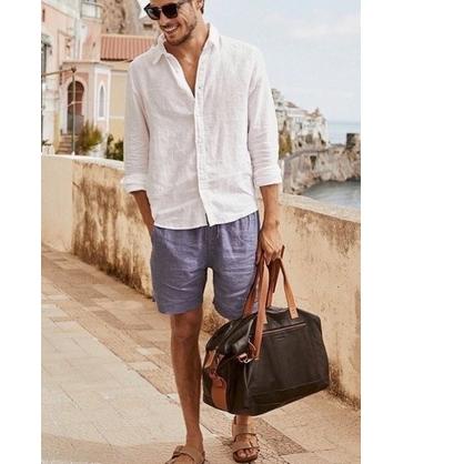 Anko Linen Oxford Short Pants