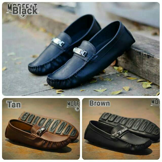 DISKON DR. KEVIN MEN CASUAL SHOES SLIP ON 13184 - BLACK SLIP ON PRIA