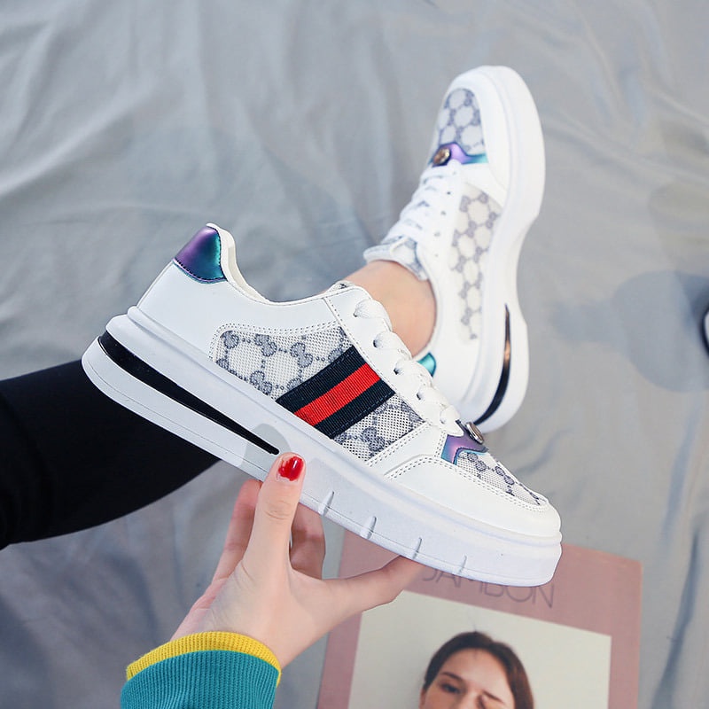 Sepatu wanita import G.U.C.C.I terbaru premium high quality made in korea size 36-40 di jamin sangat bagus garansi uang kembali-3