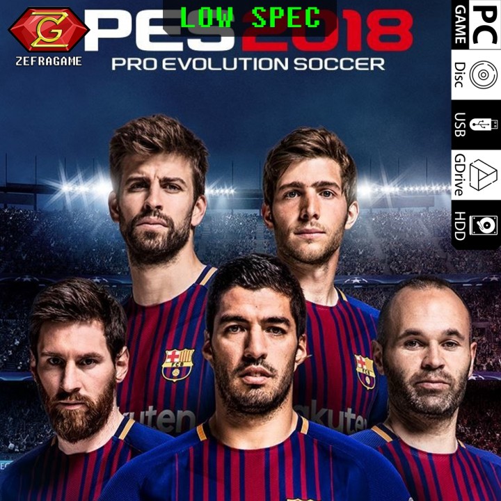 PES 2018 + Patch TERBARU SMoKE Patch 18 V4 (v18.4.1 | 22 Feb 2022) + Mega Face Pack/GAME PC GAME