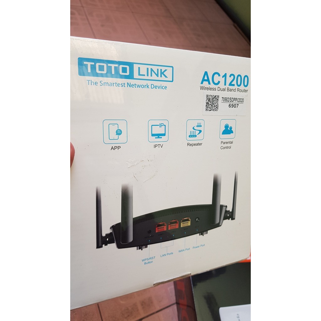 TOTOLINK A720R AC1200 Wireless Dual Band Router