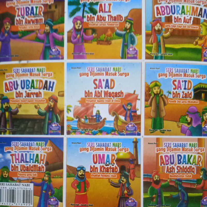 Buku Seri Sahabat Nabi Yang Dijamin Masuk Surga Utsman Bin Affan Yang Dermawan