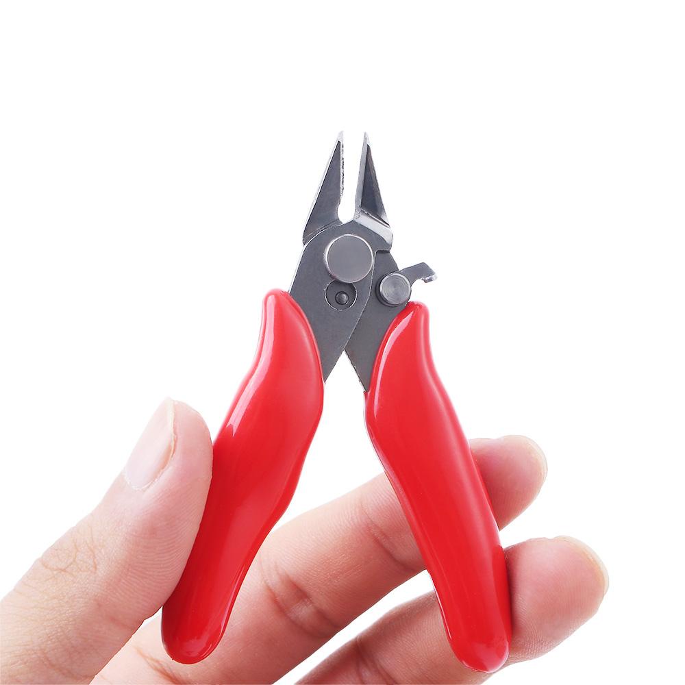 Lanfy Tang Mini Universal Untuk Wire Stripping Tang Siram Tajam Side Snips Diagonal with Lock Nipper Hand Tools Pemotong Kawat