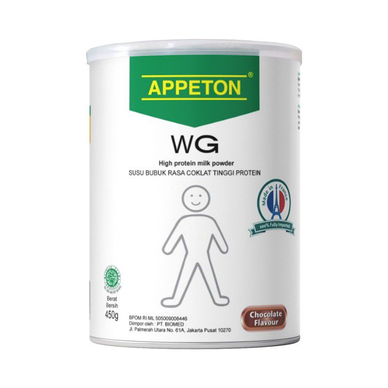 

APPETON WEIGHT GAIN ADULT COKLAT 450 G SUSU PENAMBAH BERAT BADAN DEWASA