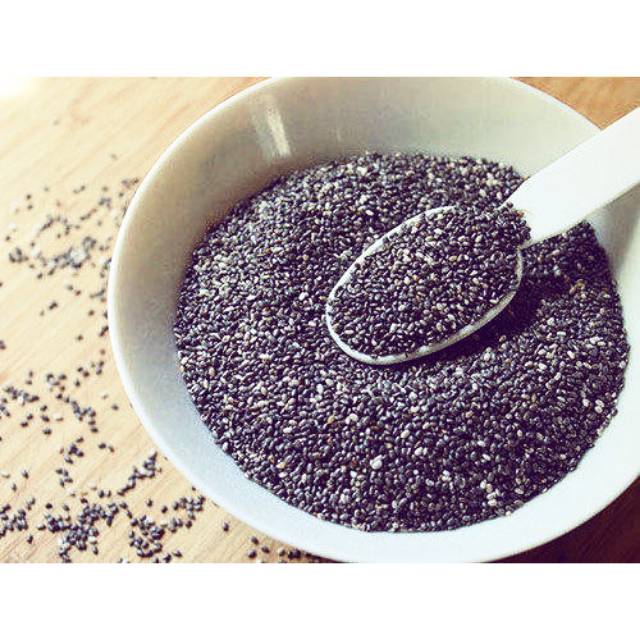 Organic black chia seed 50 GRAM  /black chia import