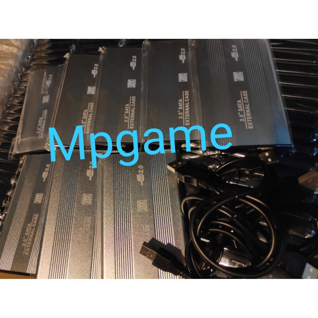 Casing HDD Hardisk 2.5 Inch Sata External Case USB 2.0. Hardisk Laptop/PS3/WII-2