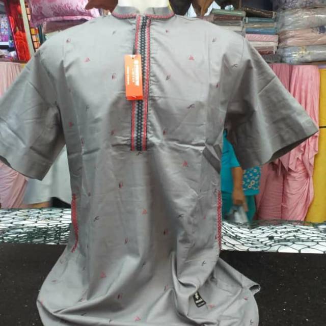 Baju koko pria Itang yunasz(tangan pendek)