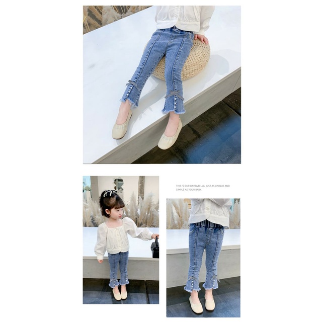 Celana Jeans Anak / Celana Panjang Anak / Celana Anak Tanggung / Celana Fashion Anak / Jeans Pants Anak / Celana Sobek Anak / Celana Denim Anak