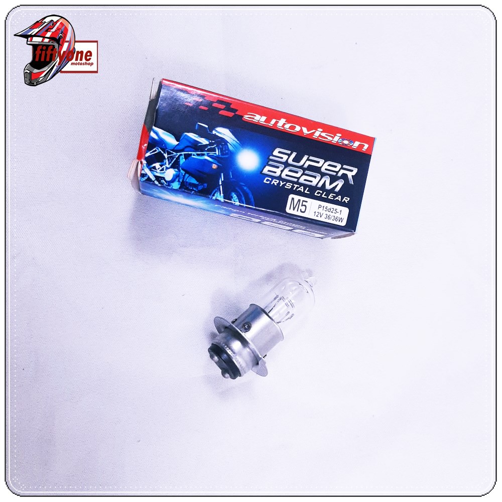 Autovision Lampu Bohlam Motor Kuning Standar Autovision