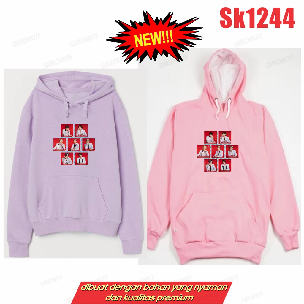 MURAH!!! SWEATER HOODIE KPOP RED CONCEPT SK1244 UNISEX