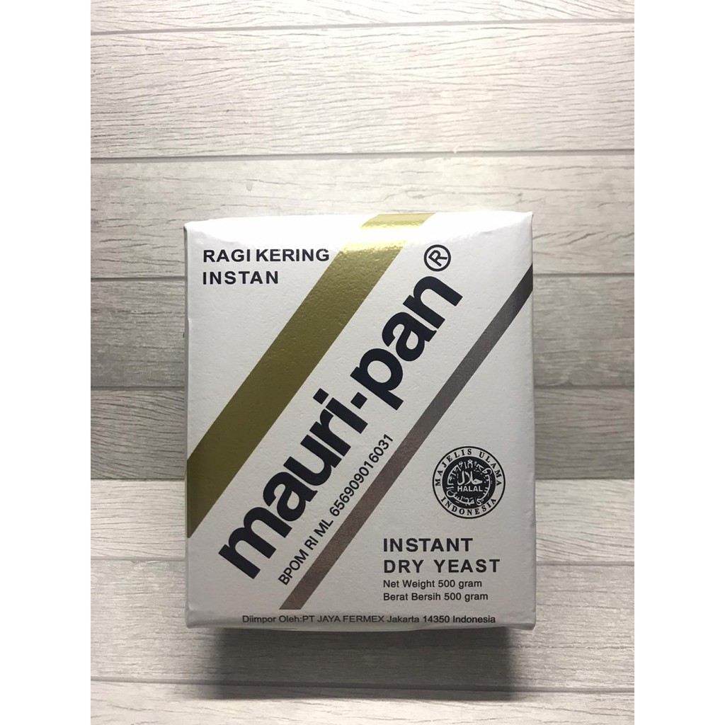 

Mauri pan Ragi Instant Kering Dry Yeast Pengembang kue roti 500 gram