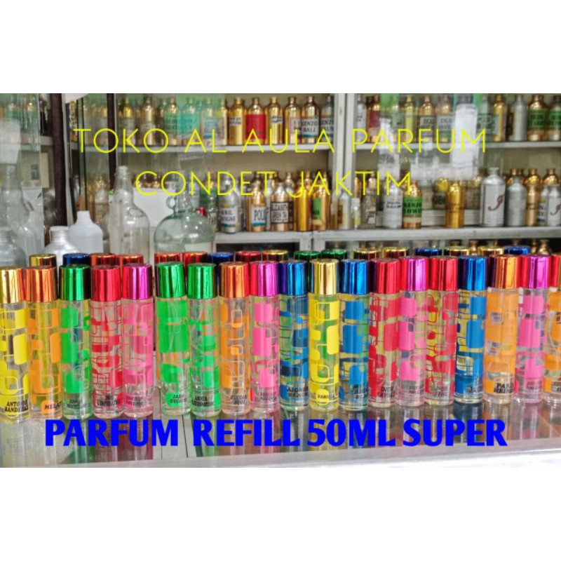 Parfum Grosir 50 Ml Aroma Bisa Request ,Parfume Inspired Berkualitas Pria Dan Wanita ,Minyak Wangi Best Seller