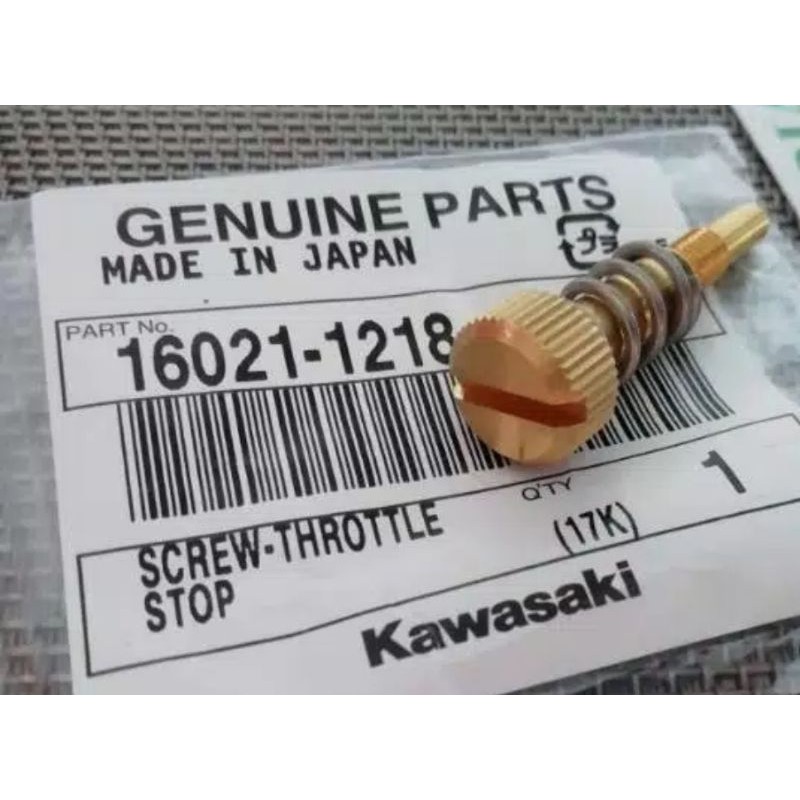 ORIGINAL stelan gas angin karburator PWK 26 ninja R 150 original kawasaki