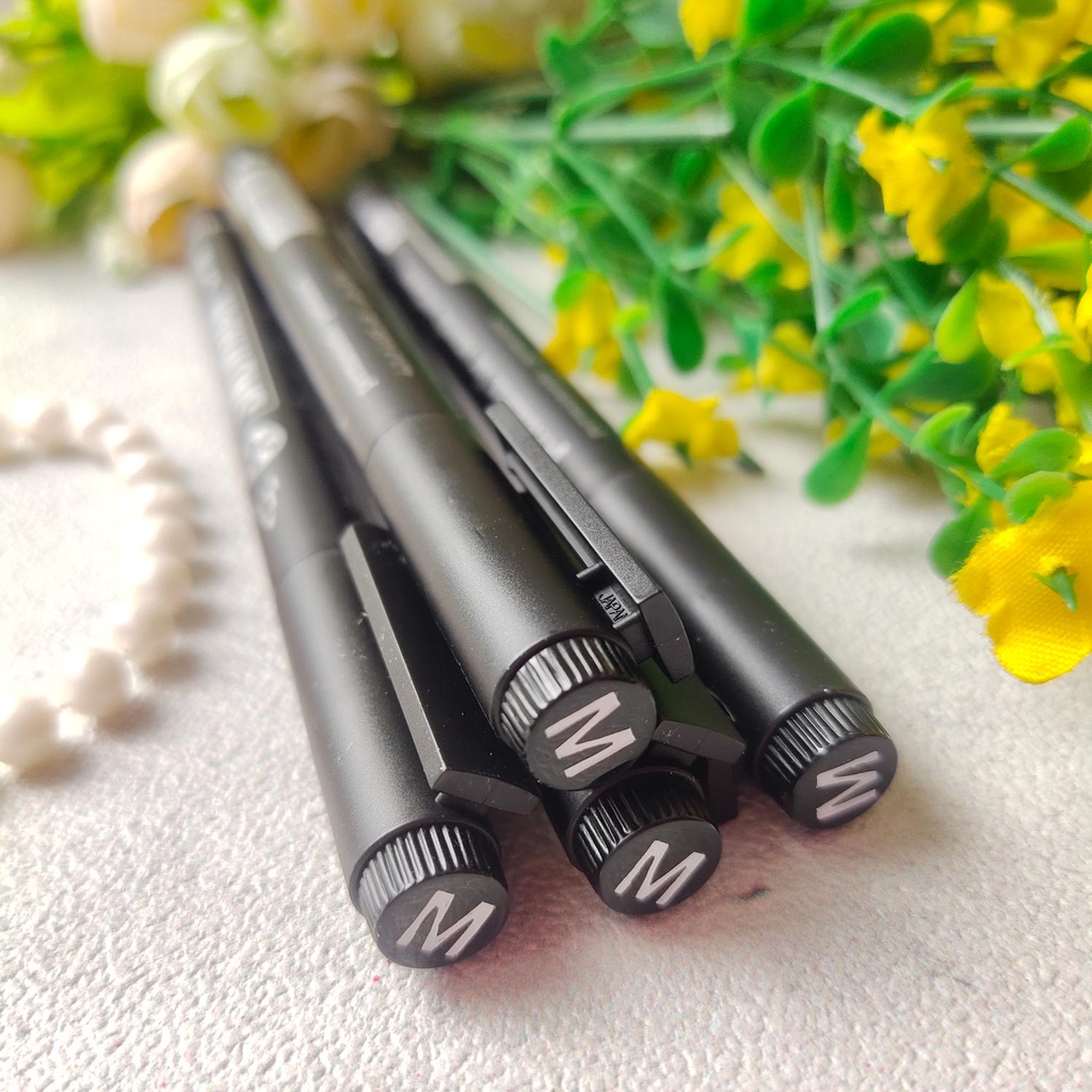 Spidol Permanen Snowman - OPM UK. Medium Hitam &amp; OHP / OPF 12 Fine Hitam Tip harga per pc / biji [ READY STOK ]