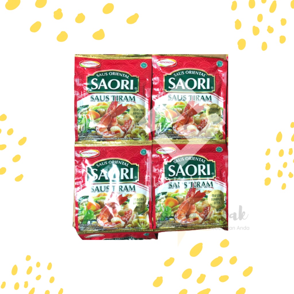 Bumbu Saori Saus Tiram Sachet Saos Oriental 23ml