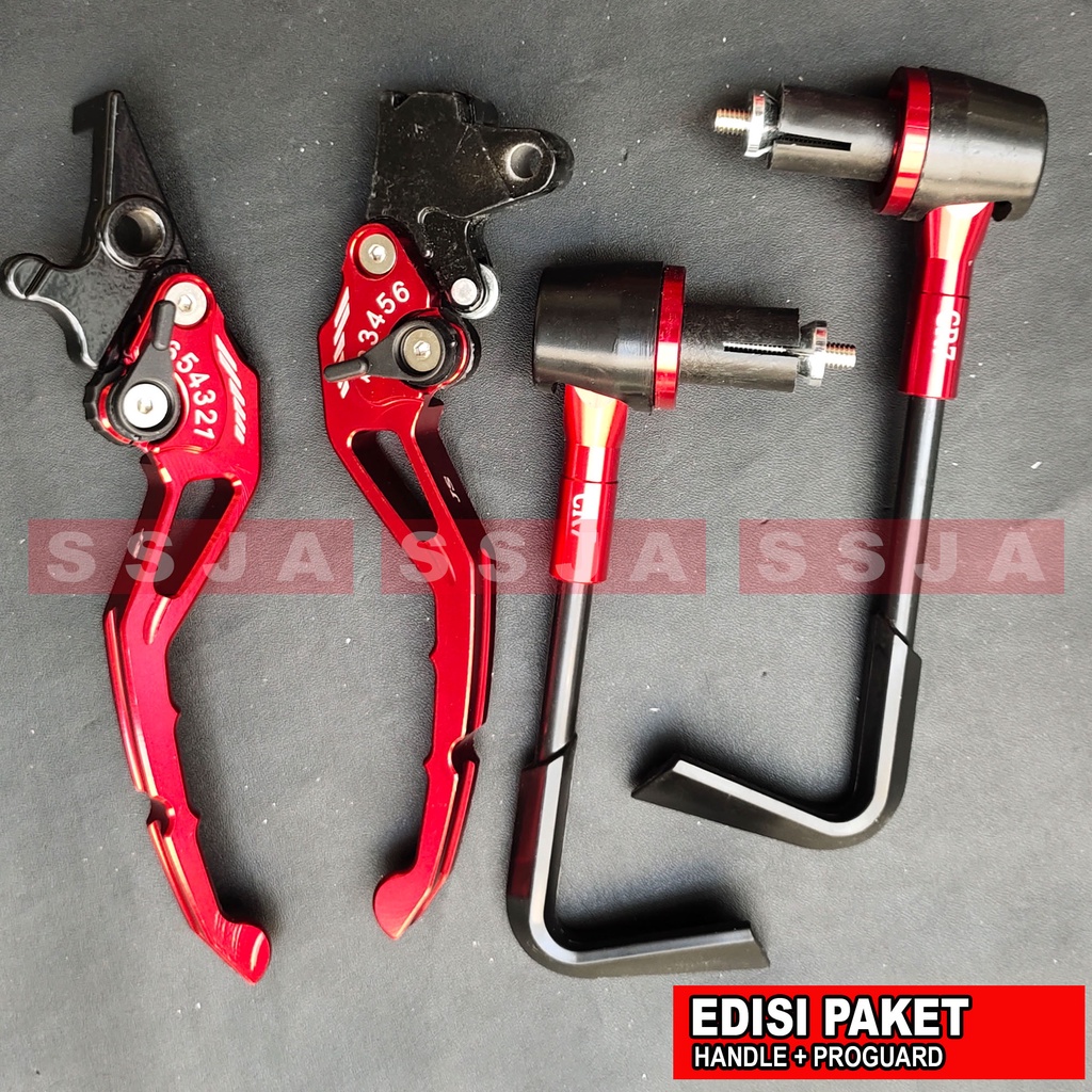 HANDLE REM SATU SET MOTOR HONDA BEAT KARBU VARIO LAMA VARIO TECHNO SEPAKET HANDGUAR PROGUARD PELINDUNG TANGAN